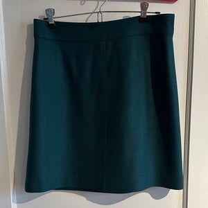 J. Crew Teal Mini Skirt